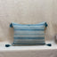 Anoushka Teal Large Oblong 61cm x 43cm Cushion with Tassels (2 available)