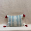 Isla Blue Small Oblong 43cm x 30.5cm Cushion with Tassels (2 available)