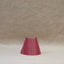 Camille Dark Pink Half Candle Shade (2 available)