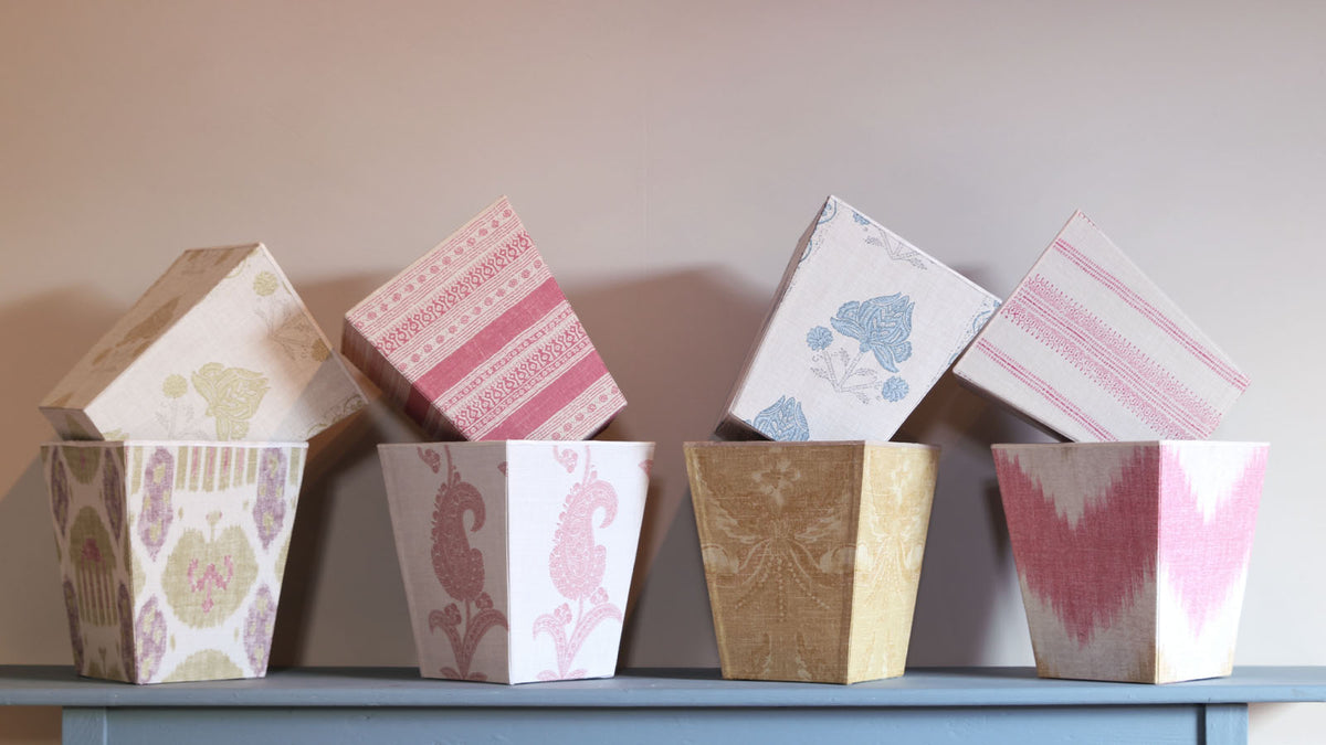Waste Paper Bins – Kate Forman Designs